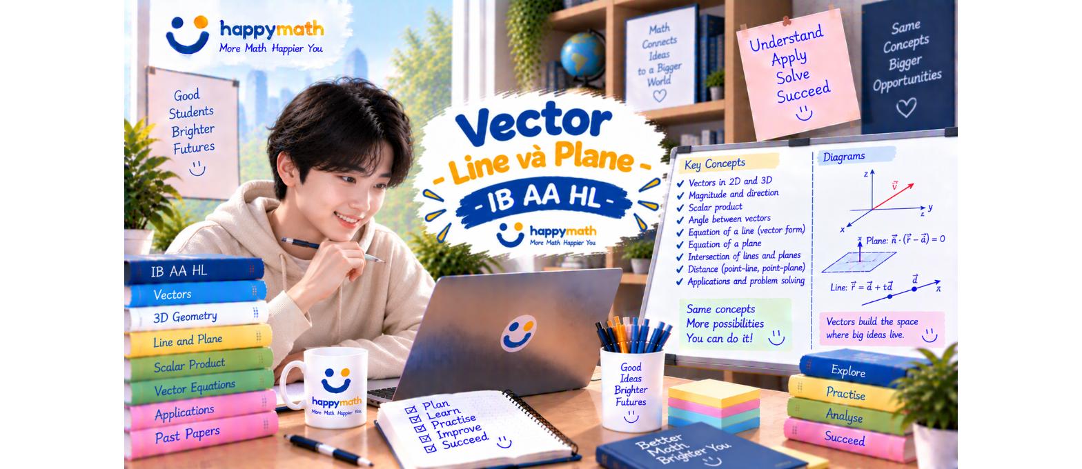 (BOOK 9-2) Vector of Line Plane - IB AA HL
