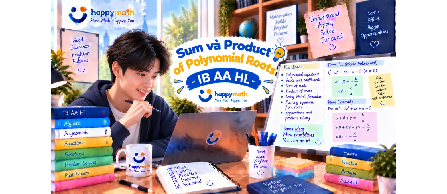 (BOOK 3-4) Sum And Product of Polynomial - IB AA HL