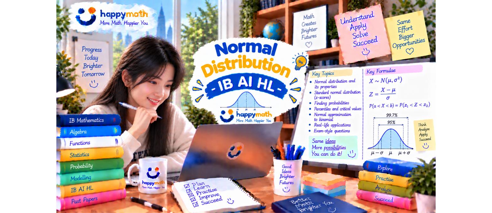 ((BOOK 13-4)) Normal Distribution - Modelling measurements that are distributed randomly - IB AI HL