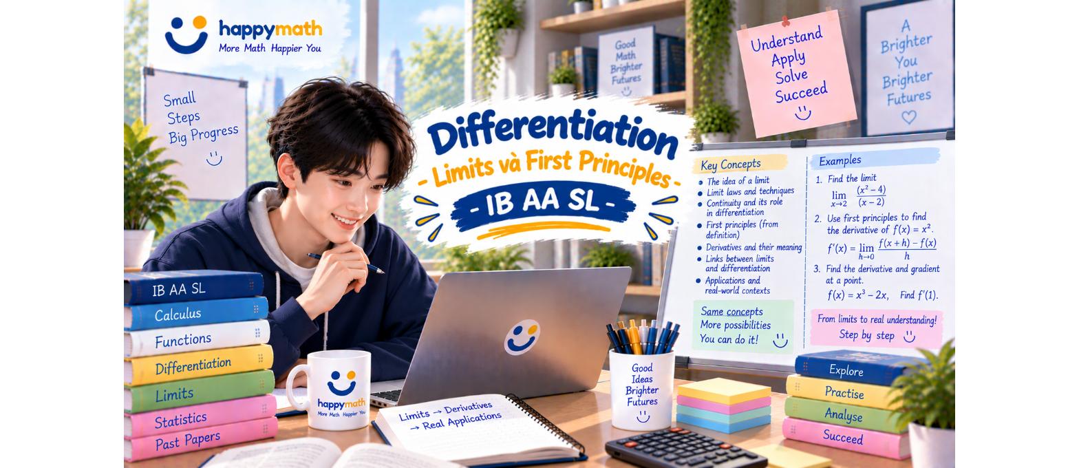 (Book 5-1) Differentiation - Lim và 1st Principle - IB AA SL
