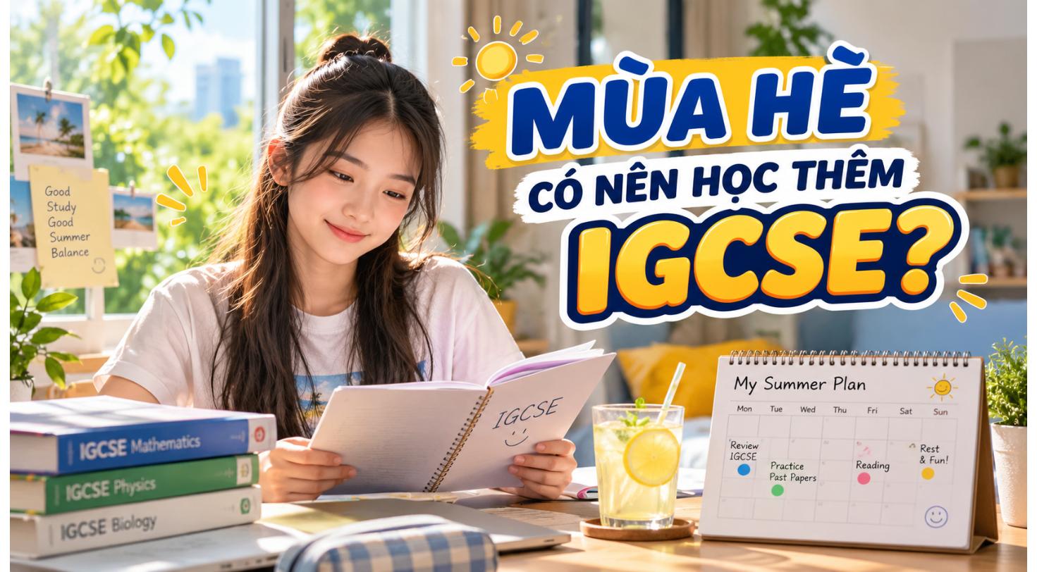Mùa hè có nên học thêm IGCSE không?