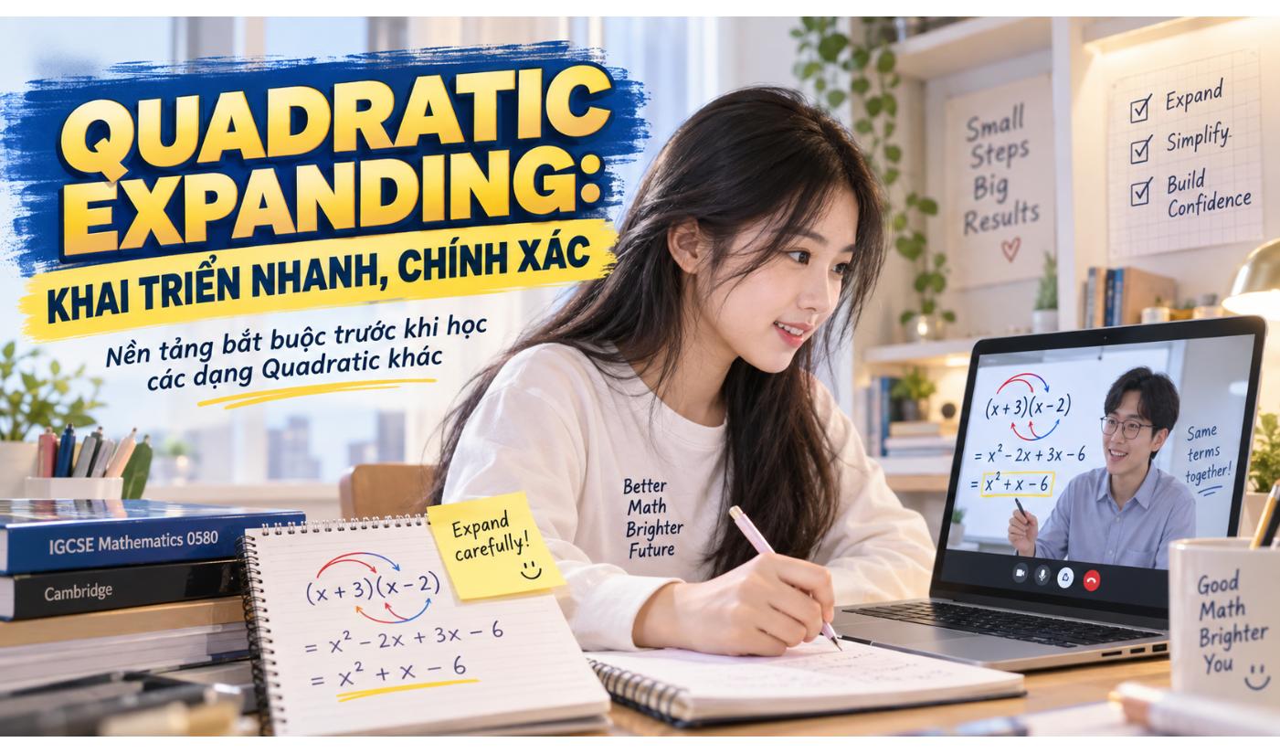 Quadratic - poly Expanding - IGCSE 2