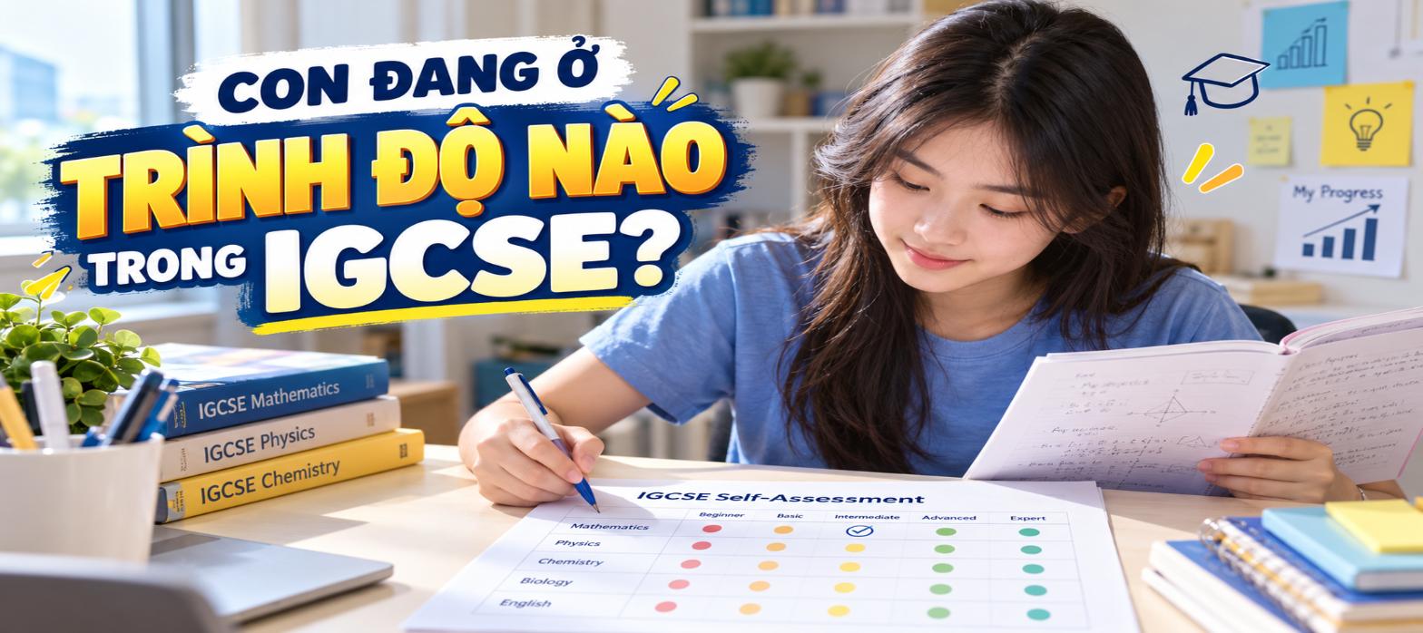 Checklist: con đang ở trình độ nào trong IGCSE?