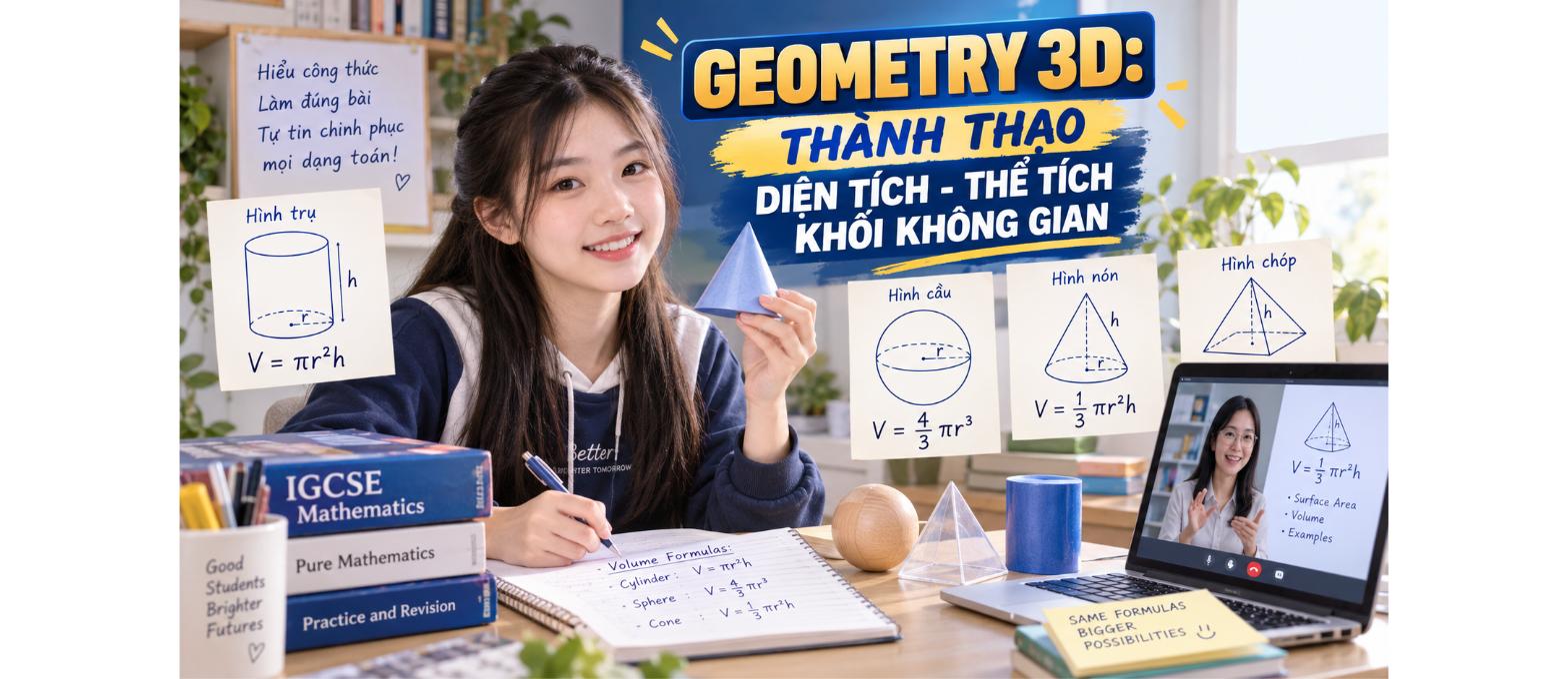Geometry 3D - Surface Volume - IGCSE 2