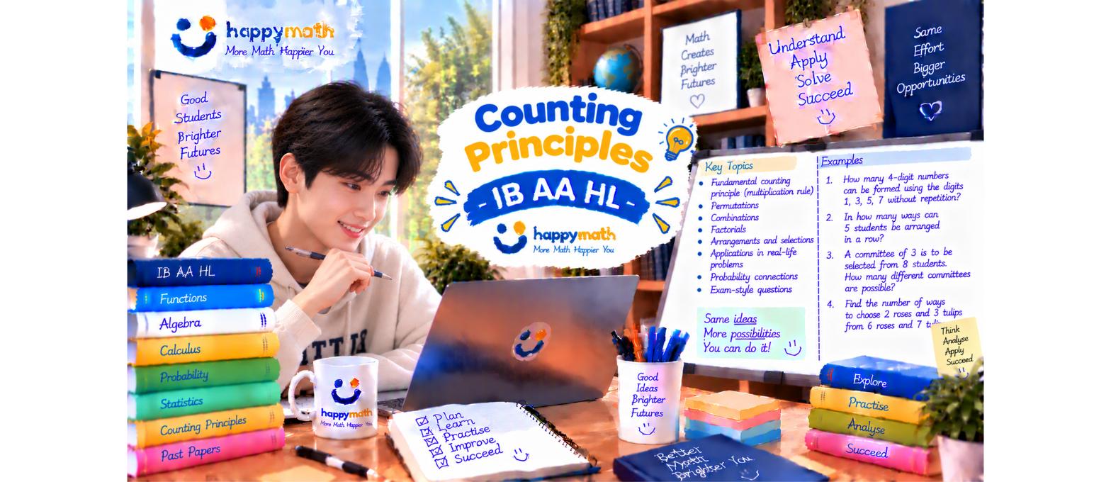 (Book 1-3) Counting Principles - IB AA HL