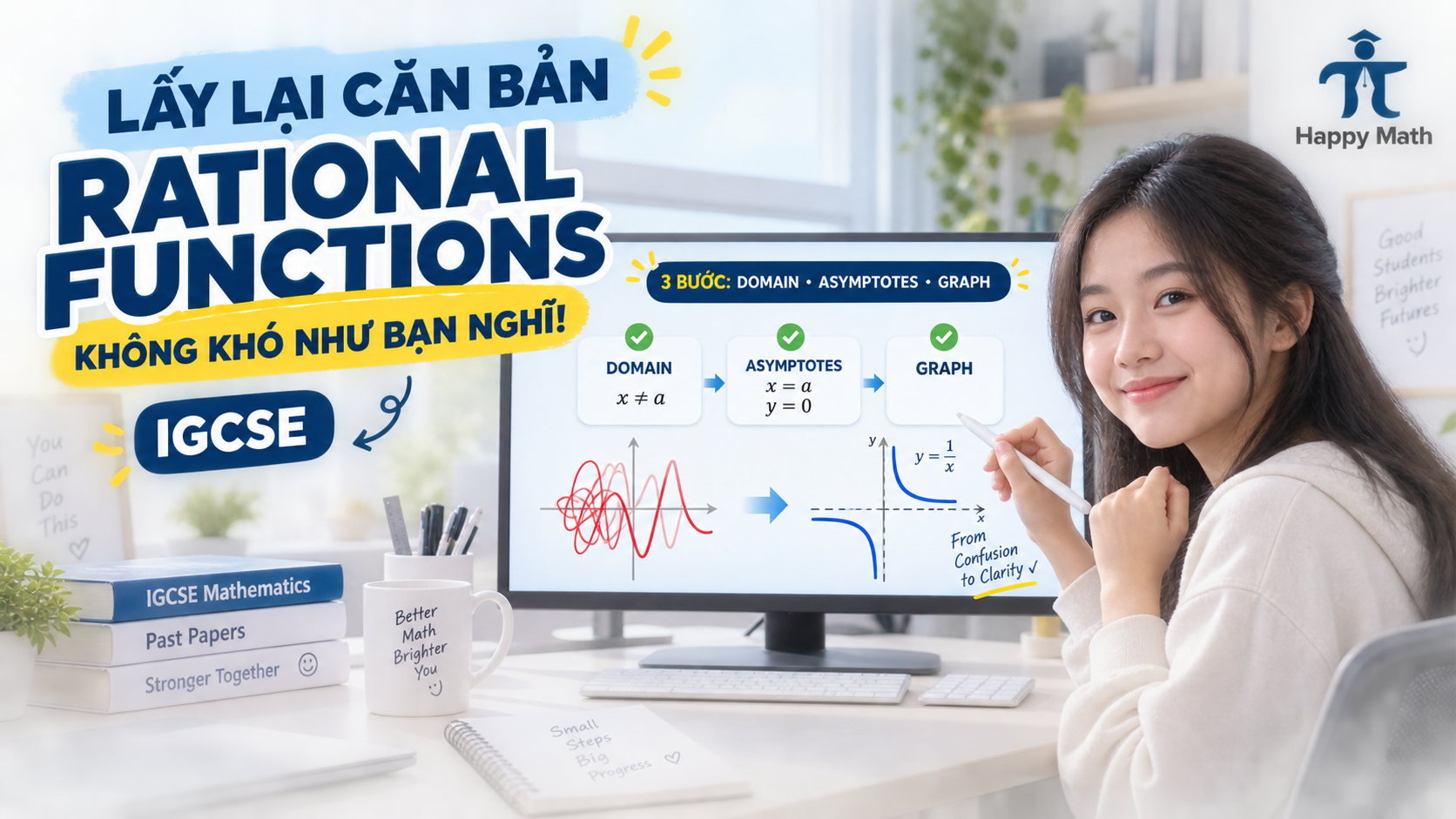 Bài 14: Lấy lại căn bản Rational Functions không khó như bạn nghĩ – IGCSE