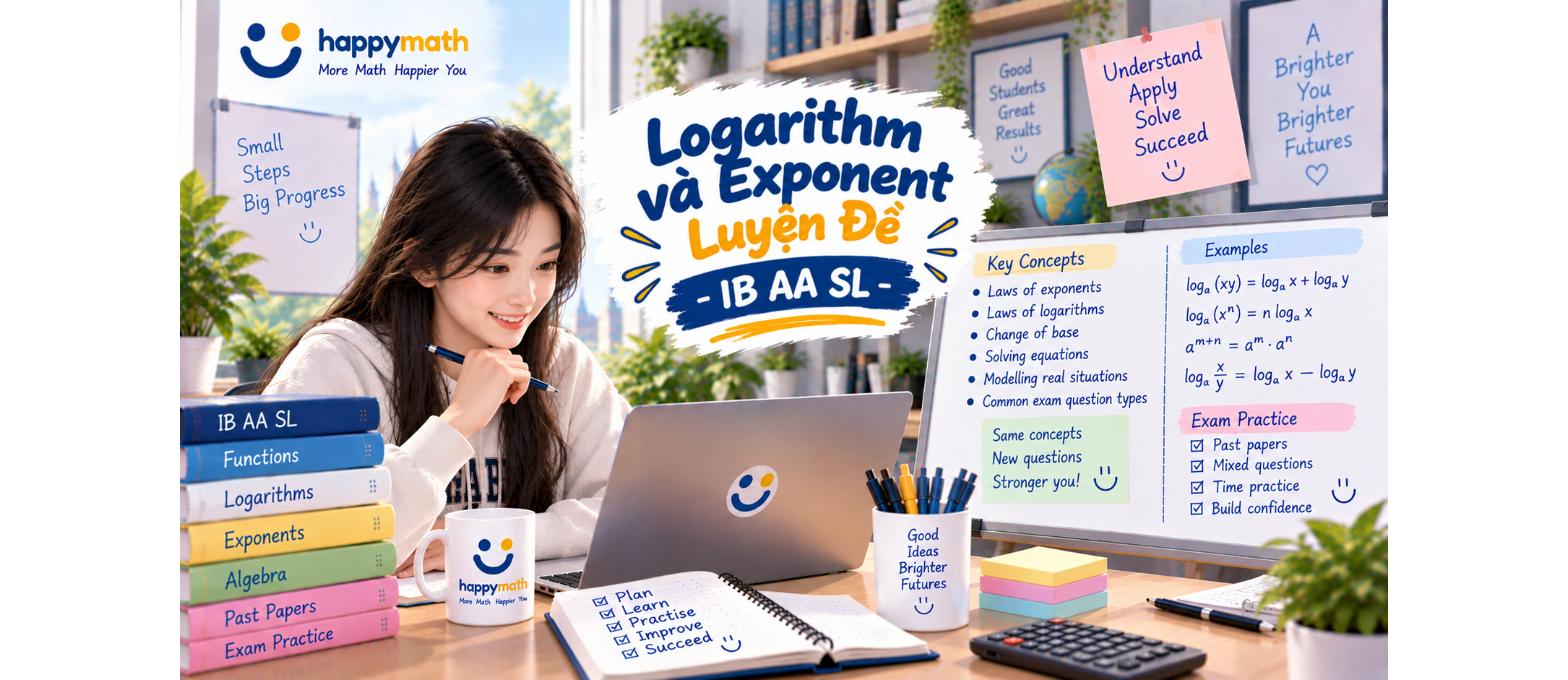 (Book 9-4) Bộ luyện RV cho Logarithm và Exponent - IB AA SL